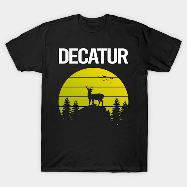 Sunset Deer Decatur.png T-Shirt by rosenbaumquinton52